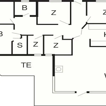 Holiday home 10 Person In B Rkop